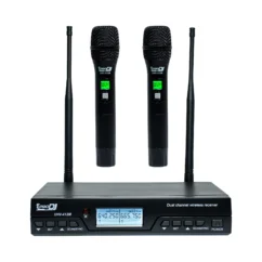 Kit micrófonos UHV-412M PRO DJ doble