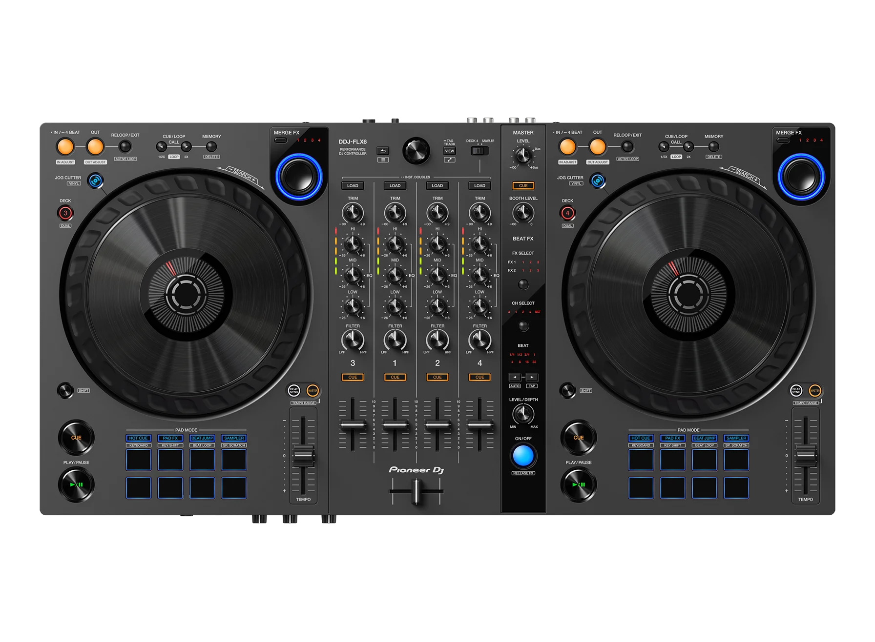 Mesa de Mezclas DJ PIONEER DJM-500 de 4 Canales con efectos de segunda mano