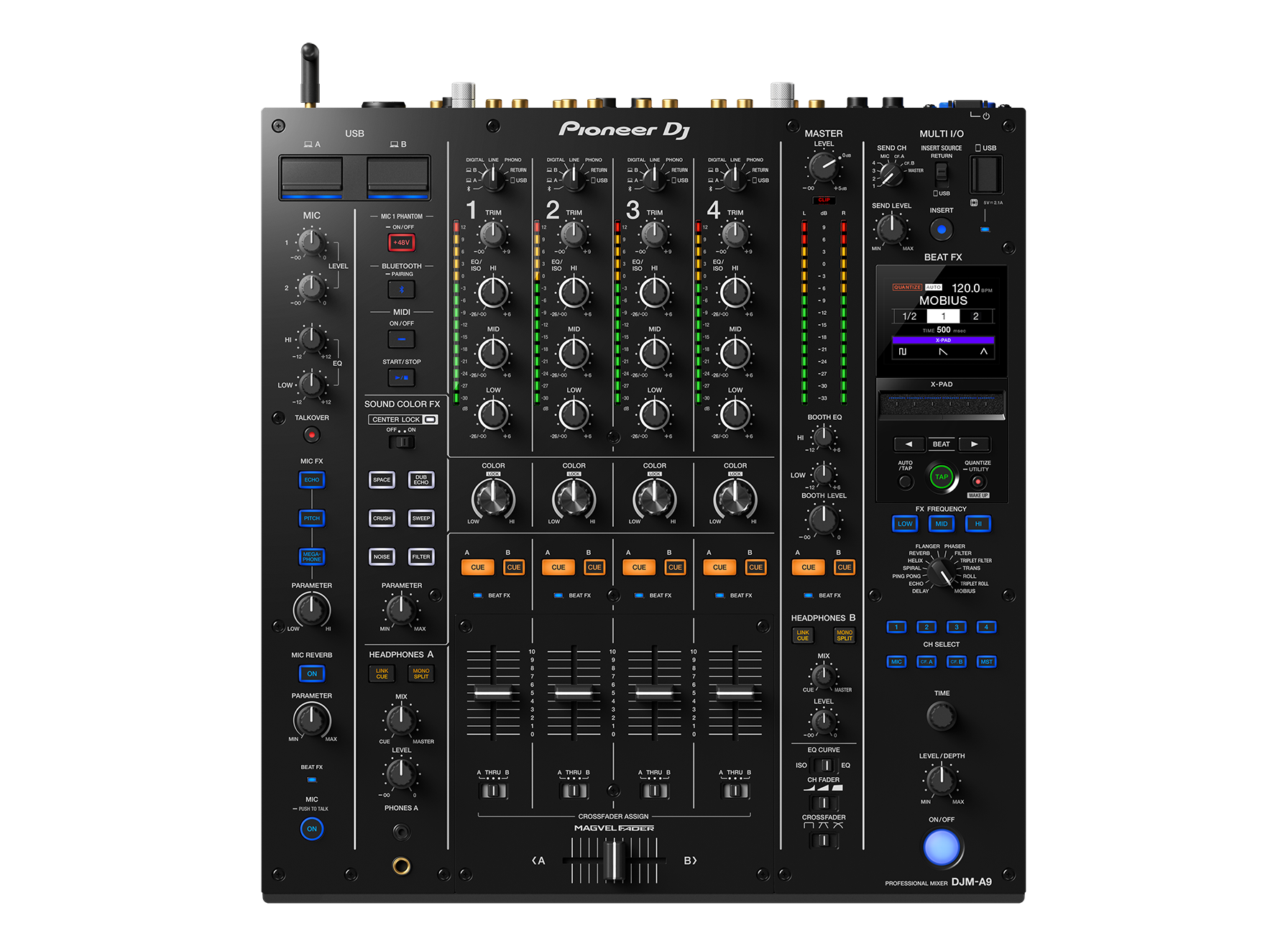 Mesa de Mezclas DJ PIONEER DJM-500 de 4 Canales con efectos de segunda mano