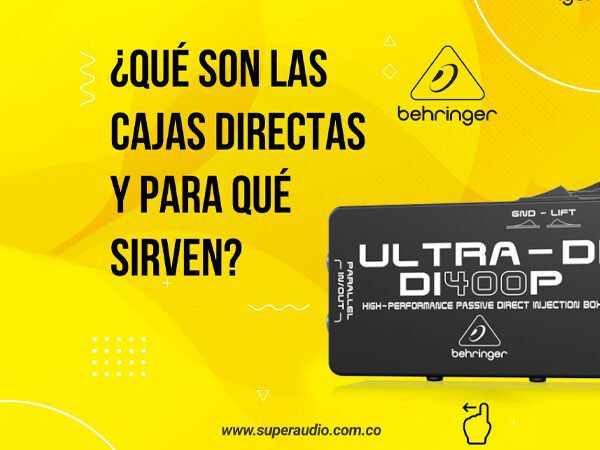 ¿Qué son las cajas directas (DI Box) y para qué sirven? Guía completa
