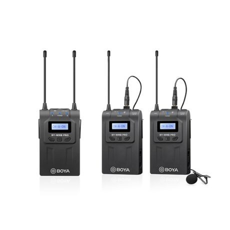 Micrófono BY-WM8 PRO K2 BOYA solapa inalámbrico
