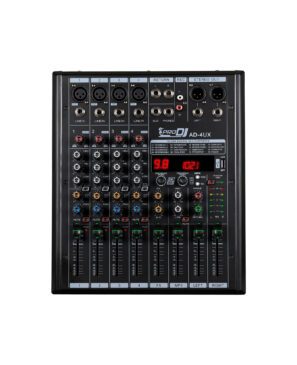 Mezclador AD-4UX PRO DJ análogo 4 canales