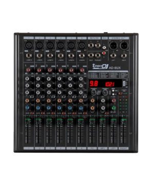 Mezclador AD-6UX PRO DJ análogo 6 canales