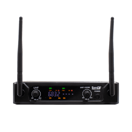 Micrófono UHF-1222M PRO DJ inalámbrico UHF