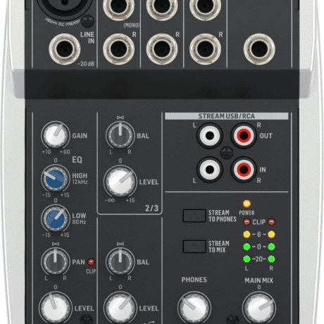 Mezclador 502S BEHRINGER análogo básico