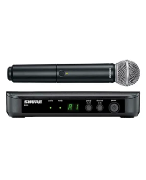 Sistema BLX24R/SM58 SHURE inalámbrico de mano
