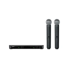Sistema BLX288/SM58 SHURE inalámbrico doble SM58