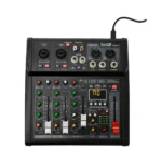 Mezclador PM04 PRO DJ análogo 2 canales