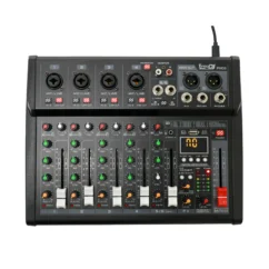 Mezclador PM06 PRO DJ análogo 4 canales