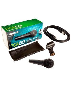Micrófono PGA58-XLR SHURE dinámico