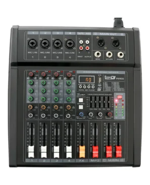 Mezclador PM40S PRO DJ análogo 4 canales