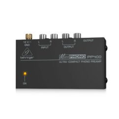 Preamplificador PP400 BEHRINGER para tornamesa
