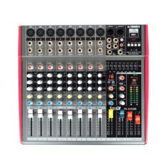 Consola PS-812USB PRO DJ 8 entradas