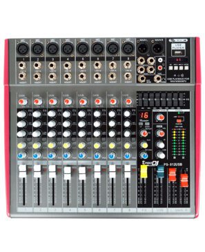 Consola PS-812USB PRO DJ 8 entradas