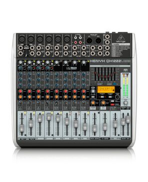 Mezclador QX1222USB BEHRINGER análogo 6 entradas