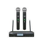 Kit micrófonos UHV-412M PRO DJ doble