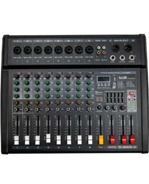 Consola PM80S-99DSP PRO DJ 8 canales DSP Bluetooth