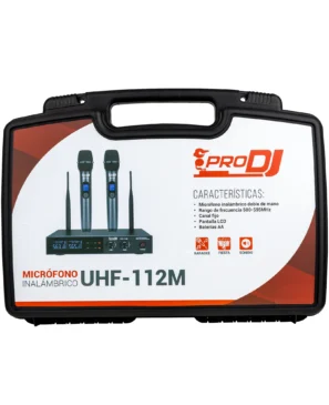Micrófono UHF-112M PRO DJ mano