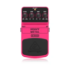 Pedal HM300 BEHRINGER distorsión metal 80s