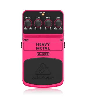 Pedal HM300 BEHRINGER distorsión metal 80s