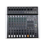 Mezclador profesional 8 canales PRO DJ AD8UX-II con efectos, USB y Bluetooth