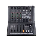 Mezclador profesional PRO DJ MD4S 4 canales con efectos, USB y Bluetooth