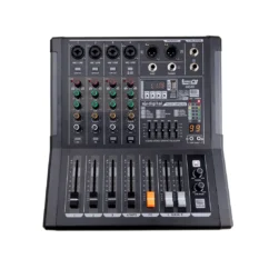 Mezclador profesional PRO DJ MD4S 4 canales con efectos, USB y Bluetooth