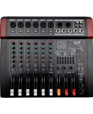 Mezclador profesional 6 canales PM60S-II PRO DJ