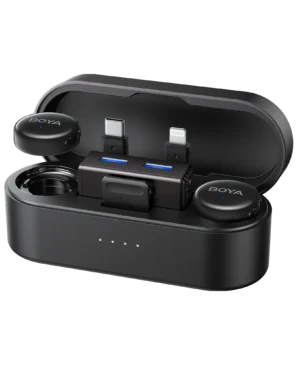 MICRÓFONO INALÁMBRICO BOYA BOYALINK 3-01 2TX + 1RX 2.4GHz 48kHz/24-bit ALCANCE 300M