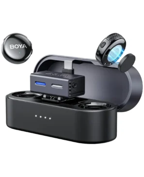 MICRÓFONO INALÁMBRICO BOYA BOYALINK 3-02 2TX + 1RX 2.4GHz 48kHz/24-bit ALCANCE 300M