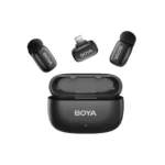 MICRÓFONO INALÁMBRICO BOYA MINI-15 2-PERSONAS 2,4GHz 100m USB-C/LIGHTNING