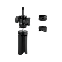 SOPORTE DE ESCRITORIO BOYA DESKTOP STAND MINI TRIPODE PLEGABLE 1/4” PARA MICRÓFONOS