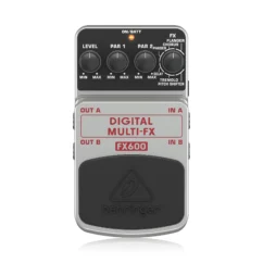 Pedal de efectos digitales multiples FX600 BEHRINGER 6 efectos estereo 24-bit