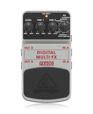 Pedal de efectos digitales multiples FX600 BEHRINGER 6 efectos estereo 24-bit
