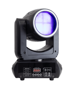 CABEZA MÓVIL BEAM PL150 PRO DJ LIGHTING 120W DMX 15CH CON ARO LED