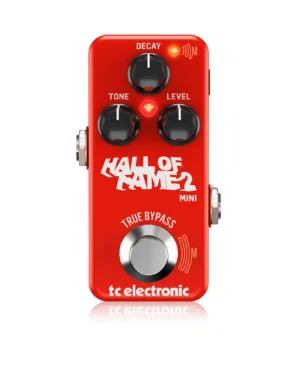 Pedal de Reverb TC Electronic Hall of Fame 2 Mini TonePrint MASH