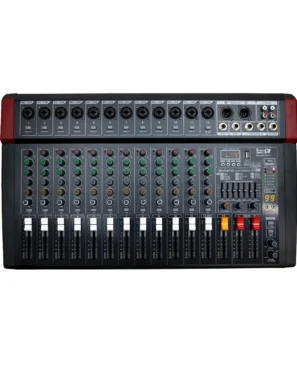 Mezclador Análogo PRO DJ PC120-350-II 12 Canales USB Bluetooth DSP