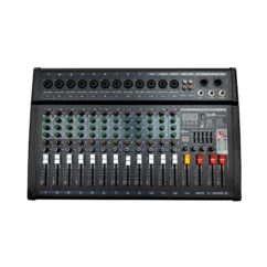 Mezclador Potenciado PRO DJ PC120S-350W 12 Canales 350W USB Bluetooth