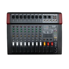 Mezclador Análogo PRO DJ PC80-350-II 8 Canales USB Bluetooth DSP